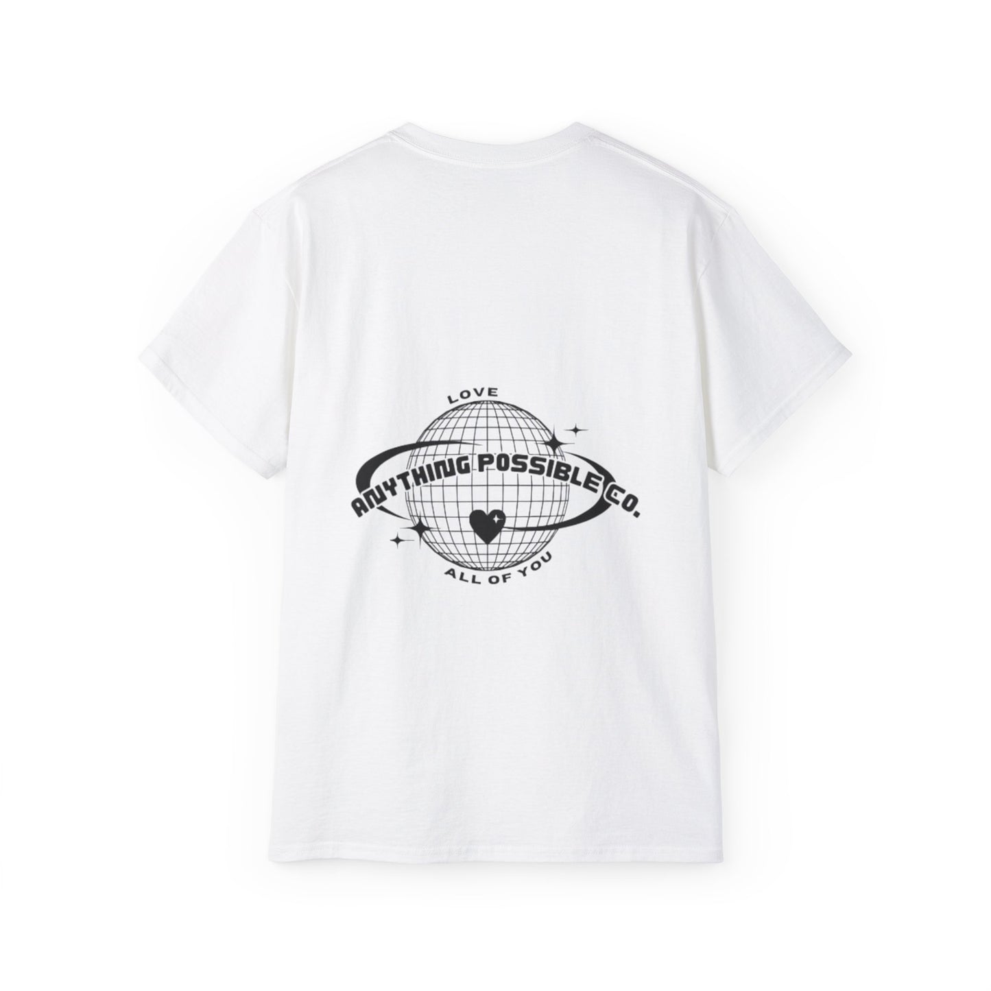 “Think About It” Mushroom Graphic Unisex Ultra Cotton Tee